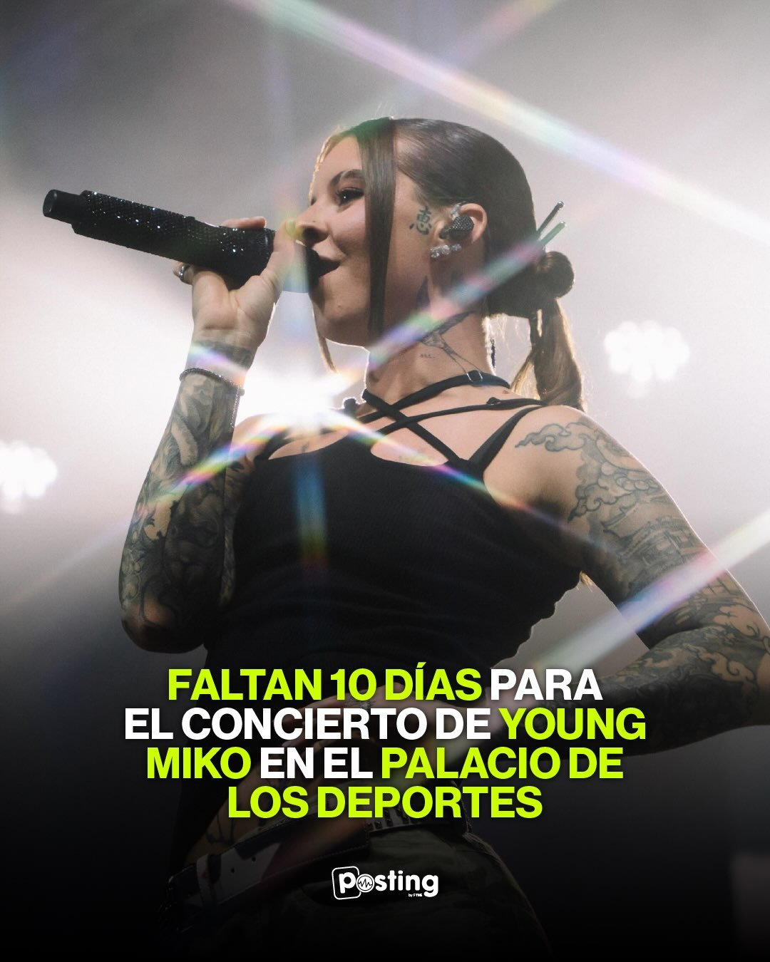El Late Checkout Tour est&aacute; a nada de aterrizar en la CDMX 🇲🇽😎

Solo 10 d&iacute;as nos separan de ver a Young Miko romper el escenario. &iexcl;La cuenta regresiva oficial empez&oacute; ya! 💚✨

&iquest;Listos para vivir la noche m&aacute;s 