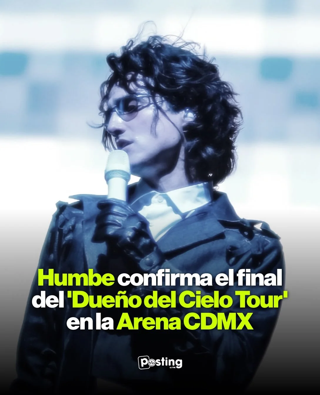 Humbe acaba de anunciar el FINALE del Due&ntilde;o del Cielo Tour en la Arena CDMX. Nos toca despedir esta era tan hermosa cantando a todo pulm&oacute;n y dejando el alma en el recinto. 🥹🤍

🗓️ &iquest;Cu&aacute;ndo? 3 de Diciembre
📍 &iquest;D&oac