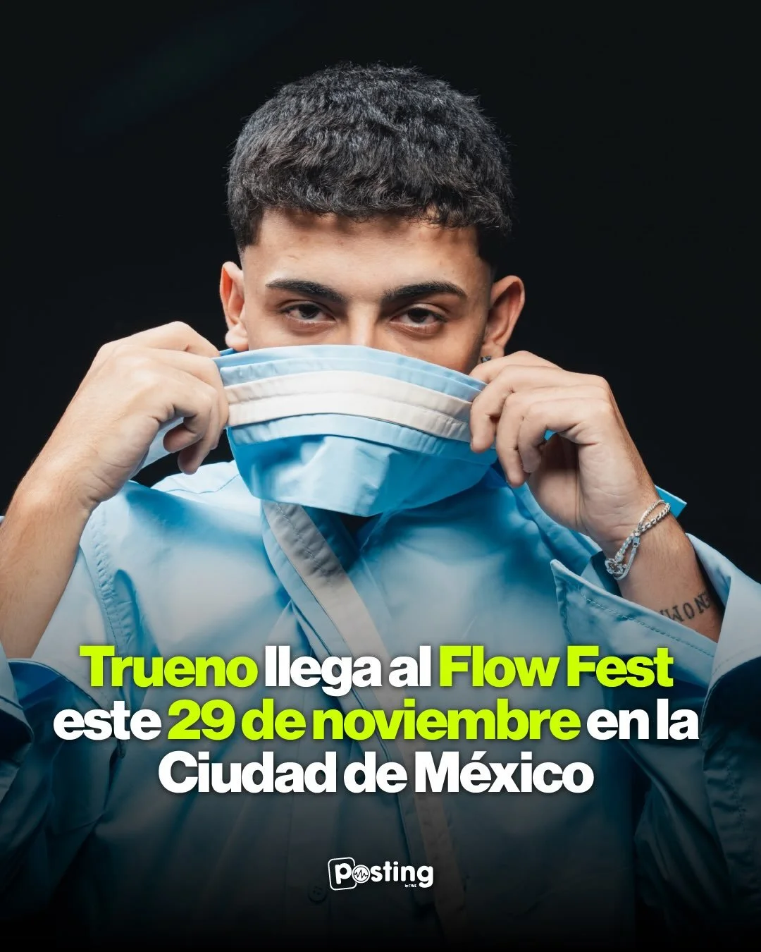 Descubre todos los detalles sobre la presentaci&oacute;n de Trueno en el Coca-Cola Flow Fest en la
Ciudad de M&eacute;xico. 🇲🇽

Si tienes pensado ir al festival y disfrutar todo el estilo de Trueno este 29 de noviembre en el
Aut&oacute;dromo Herman