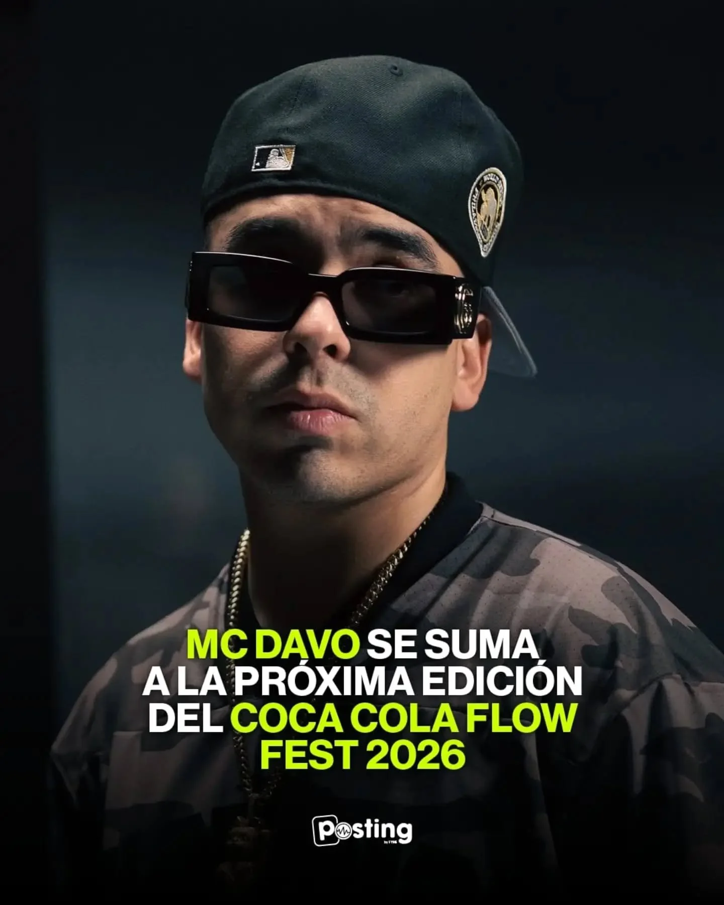&iexcl;@mcdavoo se suma a la lineup oficial del Coca Cola Flow Fest 2026!🔥

El rapero mexicano se presentar&aacute; el s&aacute;bado 28 de noviembre en el Aut&oacute;dromo Hermanos Rodr&iacute;guez. 

&iexcl;No te lo puedes perder!
&iquest;Ya tienes