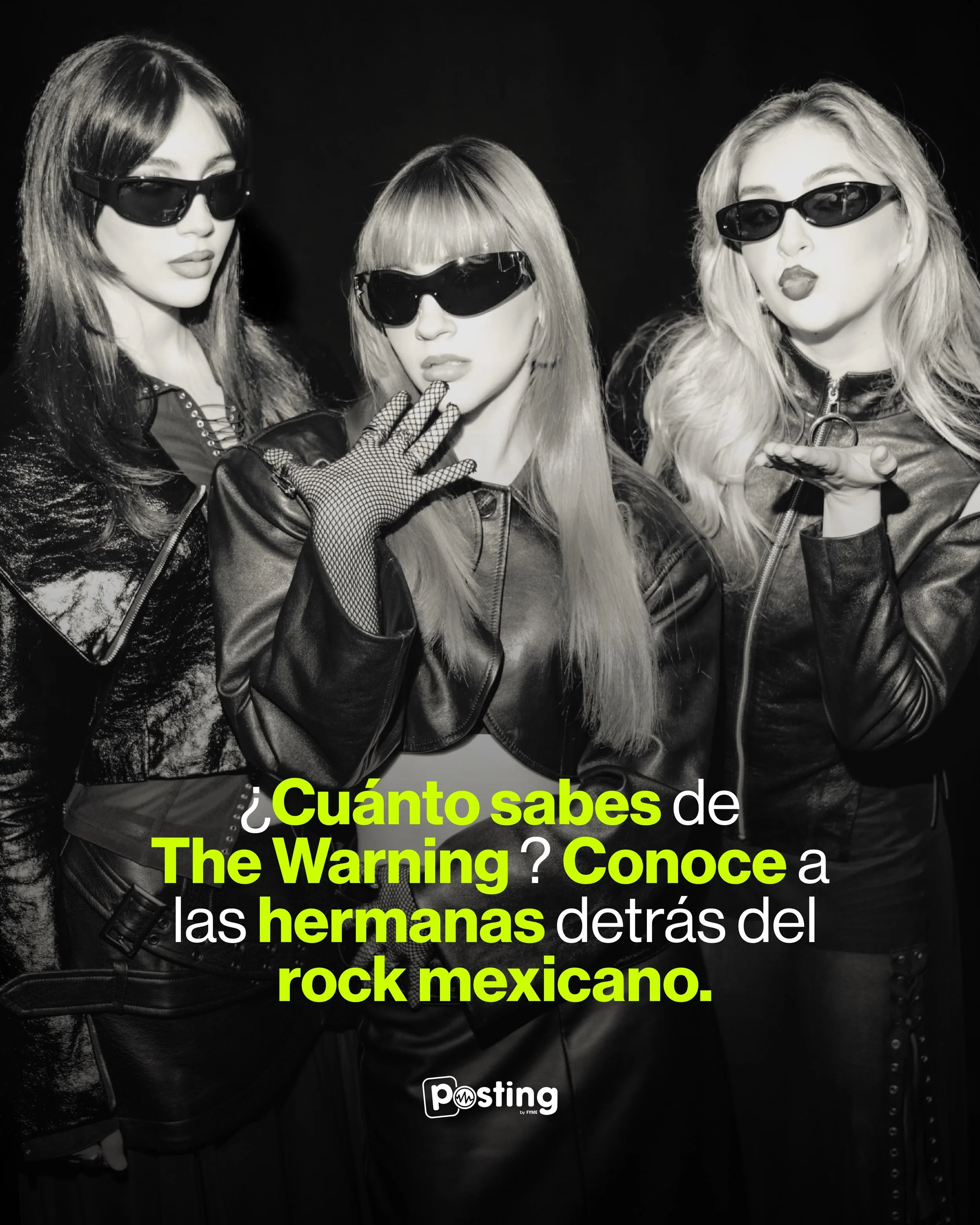 El rock mexicano tiene sello de hermanas y potencia global. 🔥🇲🇽

@thewarningrockband sigue demostrando de qu&eacute; est&aacute; hecha la m&uacute;sica hecha en M&eacute;xico. Conoce m&aacute;s sobre la historia de Dany, Pau y Ale en esta edici&oa