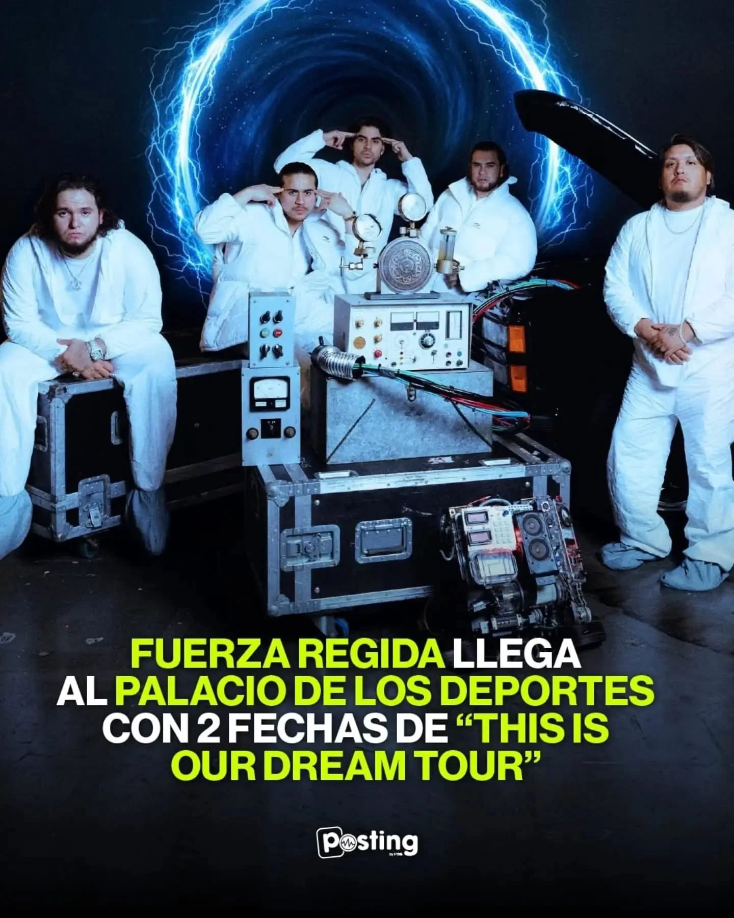 🤠🔥 &iexcl;Fuerza Regida llega al Palacio de los Deportes en 2027!

La agrupaci&oacute;n se presentar&aacute; en CDMX como parte de su &ldquo;This Is Our Dream Tour&rdquo;, con dos fechas que prometen una noche llena de m&uacute;sica, energ&iacute;a