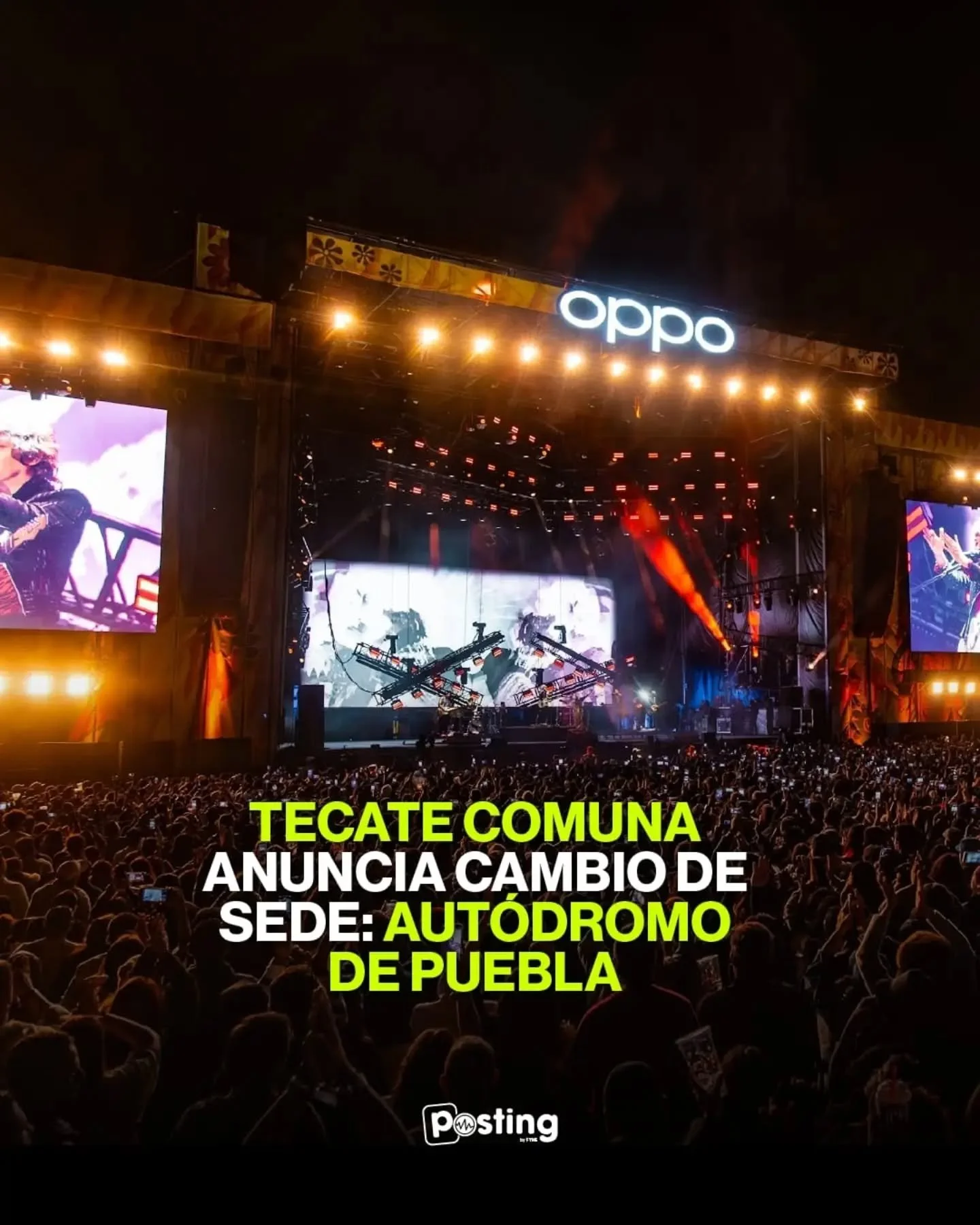 &iexcl;Anuncio!🗣️🗣️🗣️
El Tecate Comuna cambia de sede para esta pr&oacute;xima edici&oacute;n. 

📍El festival se llevar&aacute; a cabo en el Autodromo de Puebla. 

&iexcl;Toma nota y que no se te pase el cambio! 👀

#TecateComuna #Festival #Puebl