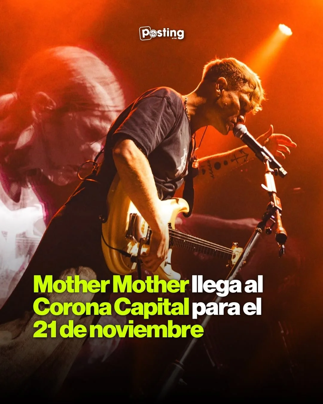 🔥 &iexcl;MOTHER MOTHER A TODO VOLUMEN EN EL CORONA CAPITAL! 🔥

Si hay una banda que sabe transformar un escenario en pura energ&iacute;a y catarsis indie rock, es Mother Mother. 🎸✨

Prep&aacute;rense para gritar Verbatim, Hayloft y Burning Pile co