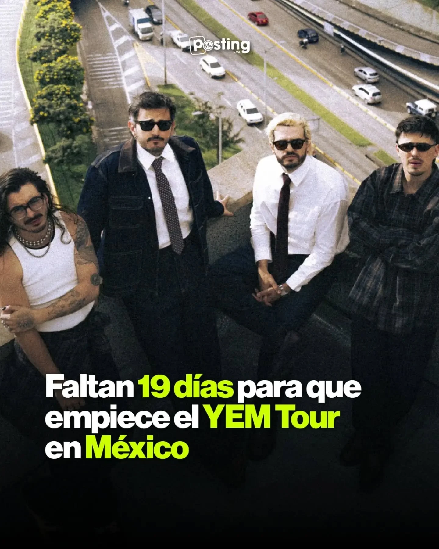 &iexcl;Cuenta regresiva activada! 🇲🇽✨

Faltan exactamente 19 d&iacute;as para volver a cantar a todo pulm&oacute;n, llorar con las de desamor y saltar con Morat en el YEM Tour. 🎸

&iquest;Ya tienes listas tus entradas y la garganta preparada? &iex