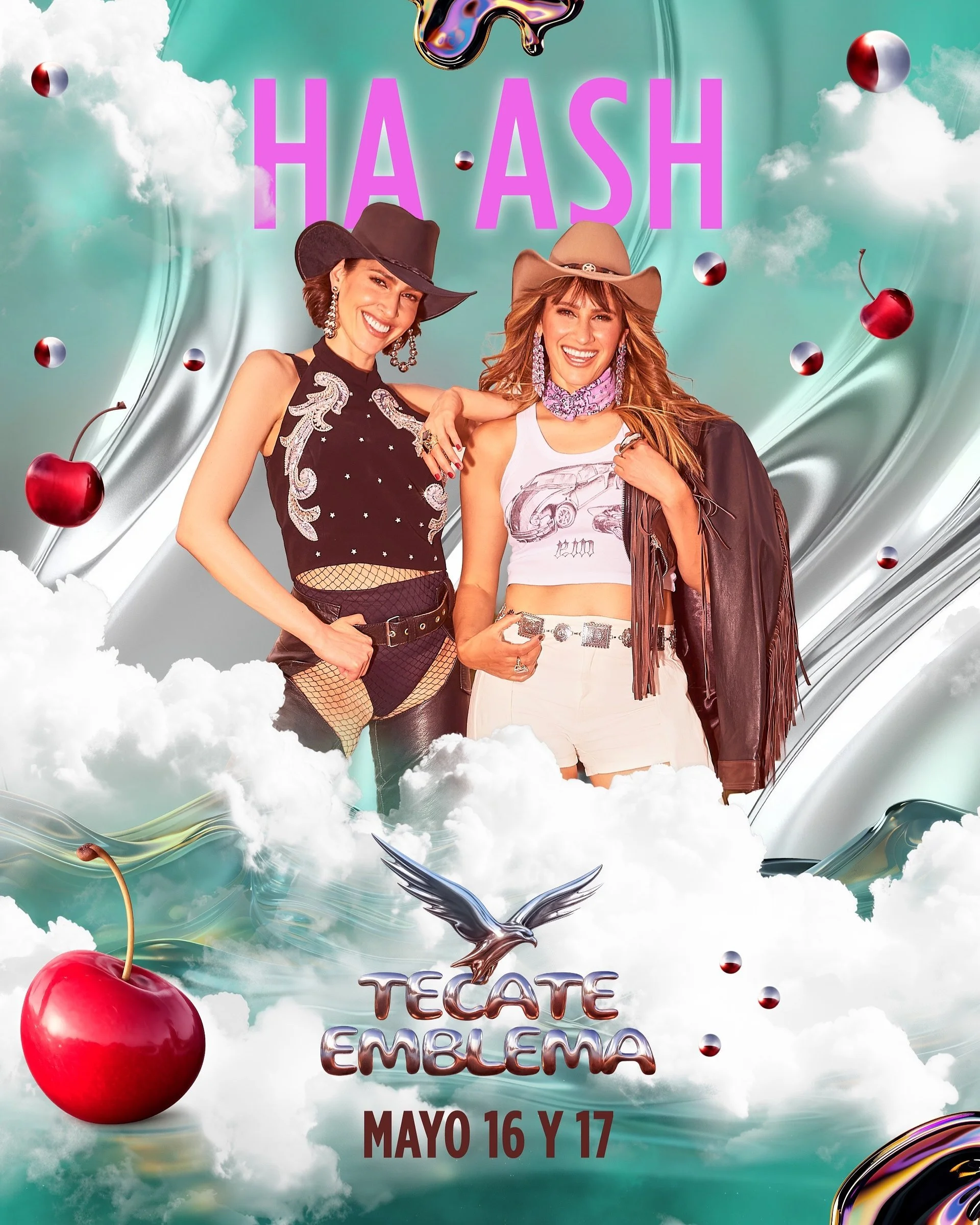 Las hermanas Ha*Ash se presentarán en Tecate Emblema 2026