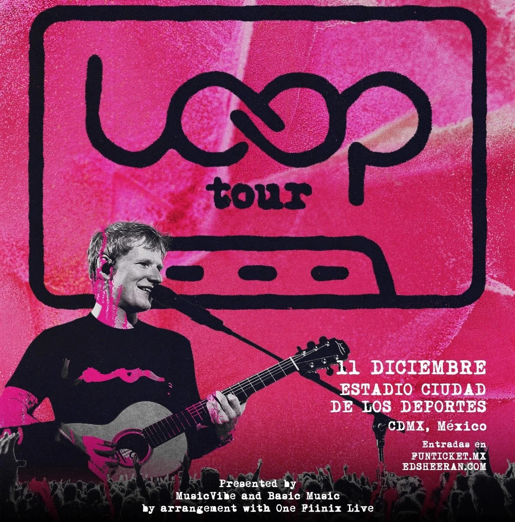 Anuncio oficial Ed Sheeran llega a México