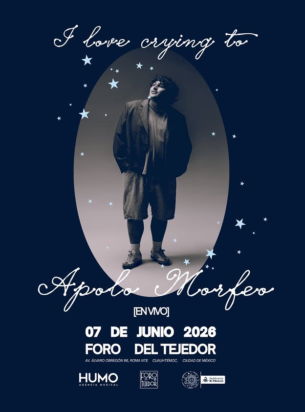 Apolo Morfeo llega a Foro del Tejedor en CDMX