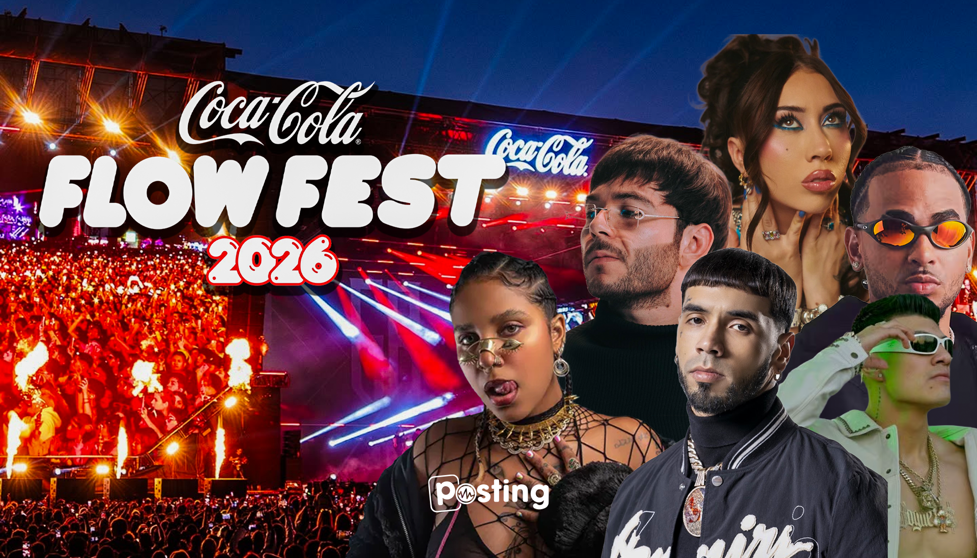 Coca-Cola Flow Fest 2026: esto cuestan los boletos y qué incluye cada tipo de acceso