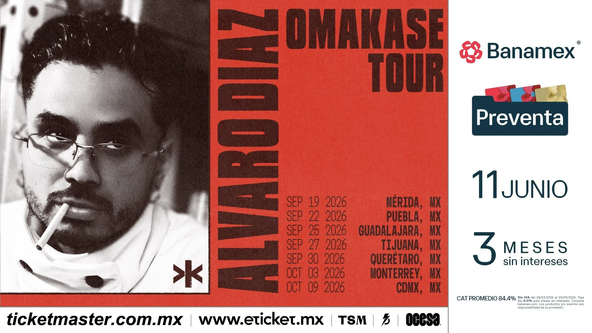 Álvaro Díaz, Omakase Tour México 2026