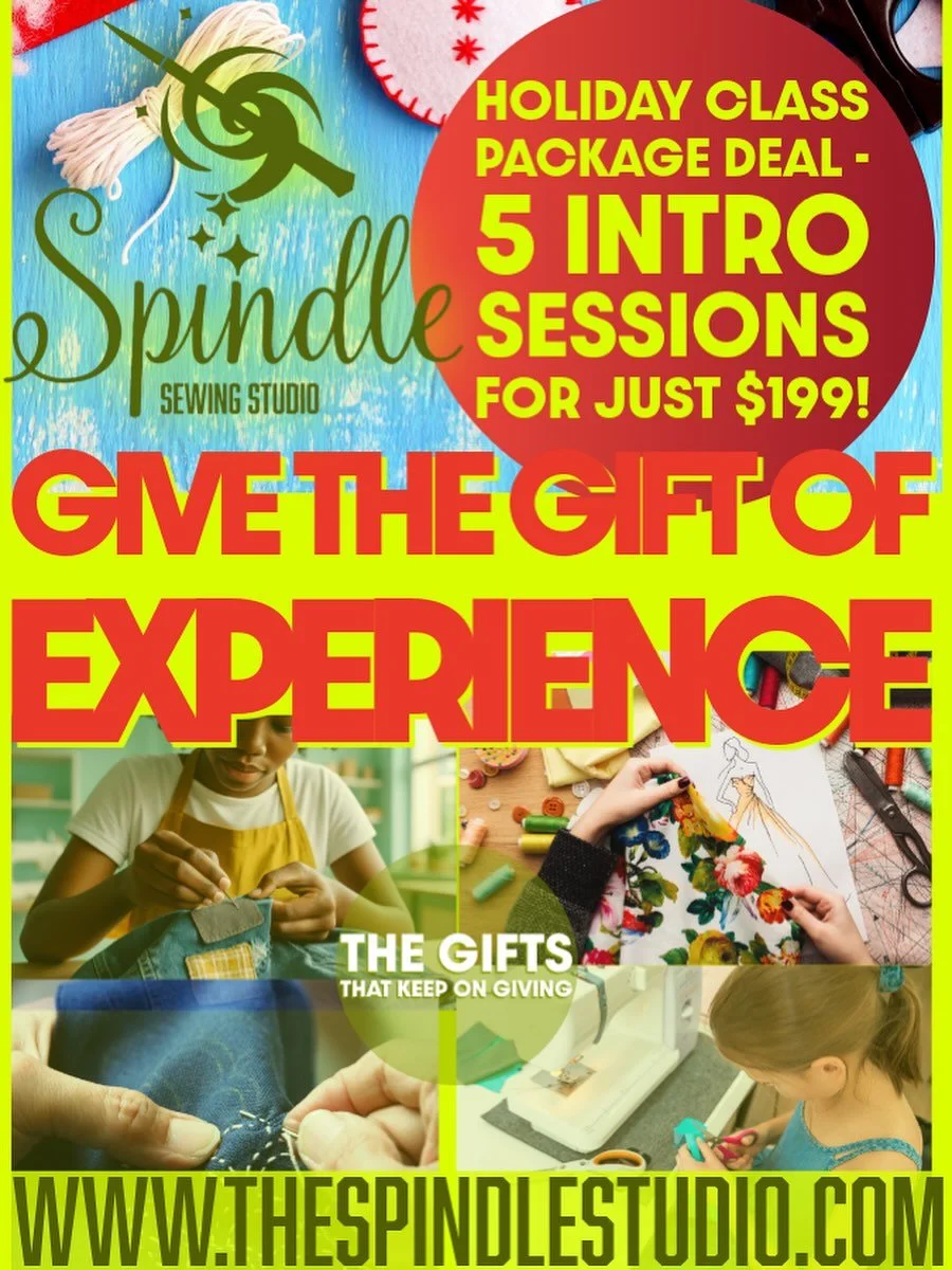 Make someone&rsquo;s Sewing or Fashion Design dreams come true this Xmas! You&rsquo;ll never see these low prices again so grab your classes now. Can be redeemed for you or for someone you love ❤️ 💚 ❤️💫

When you purchase, receive a custom Xmas sto