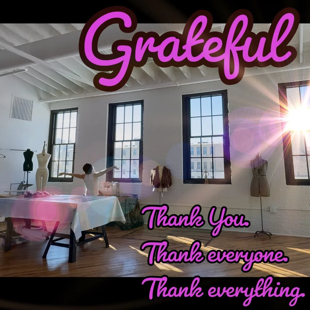 The best is yet to come 💫

Thanks to ALL that brought @thespindlestudio into fruition. 🙏

Every step taken has been supported by someone, something, and somehow. 💞

The plan is to keep going. And to give back along the way. ✨

Free sewing workshop