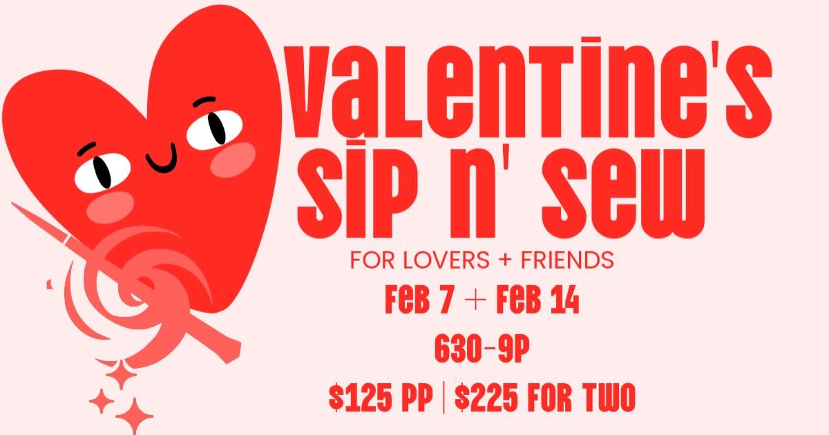VDay Sip n' Sew (Copy) (Copy)