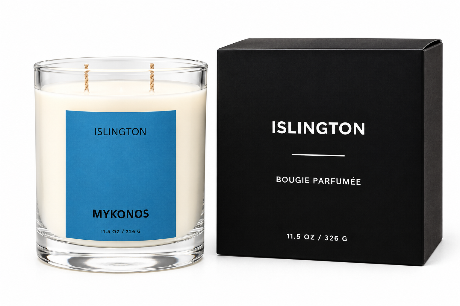 Hand-poured scented candle