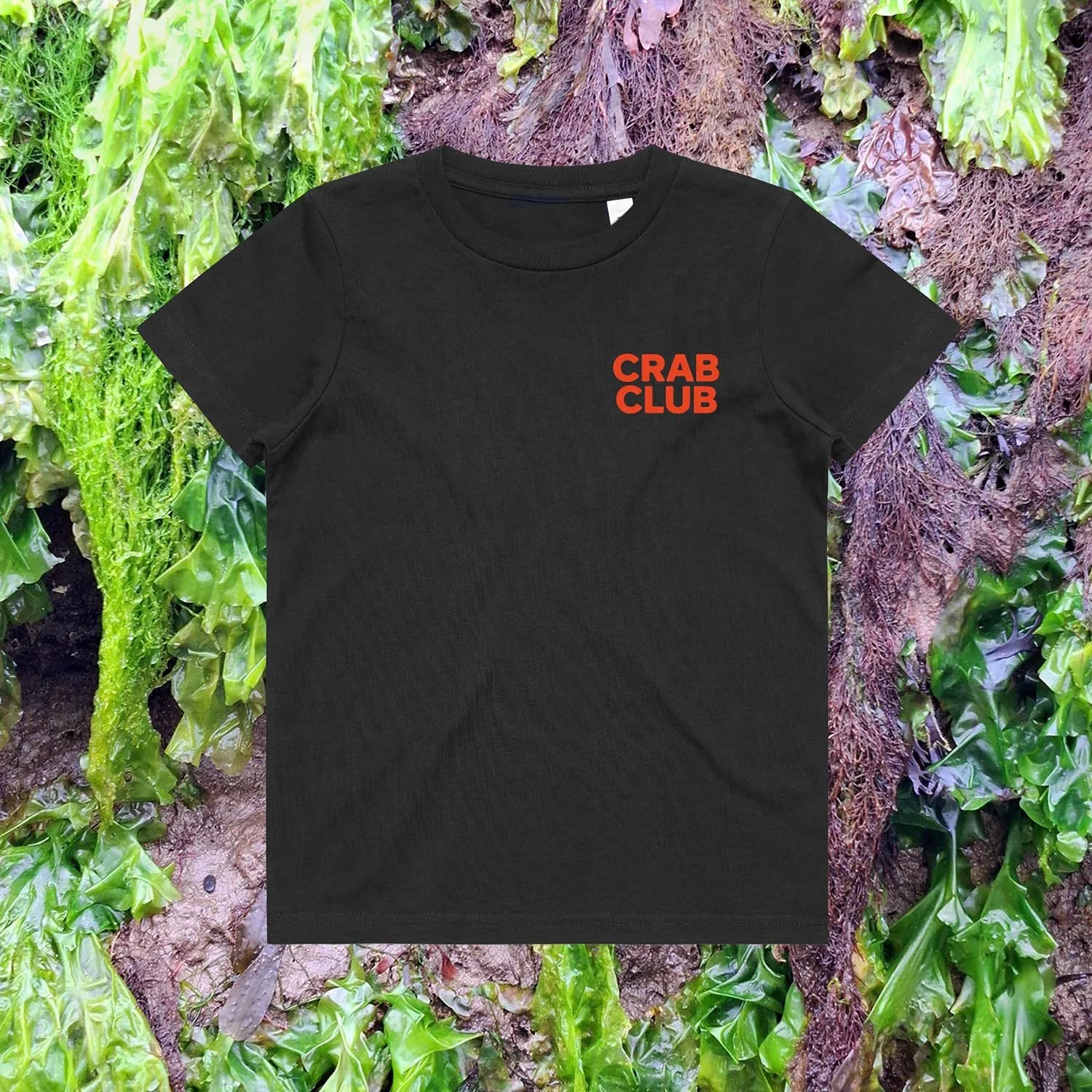 KIDS CRAB CLUB T-SHIRT - BLACK