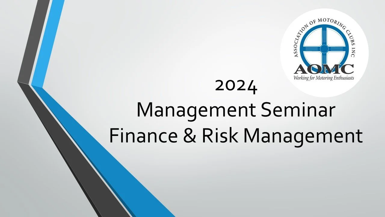 &nbsp;2024 Club Management Seminar (Risk and Finance)