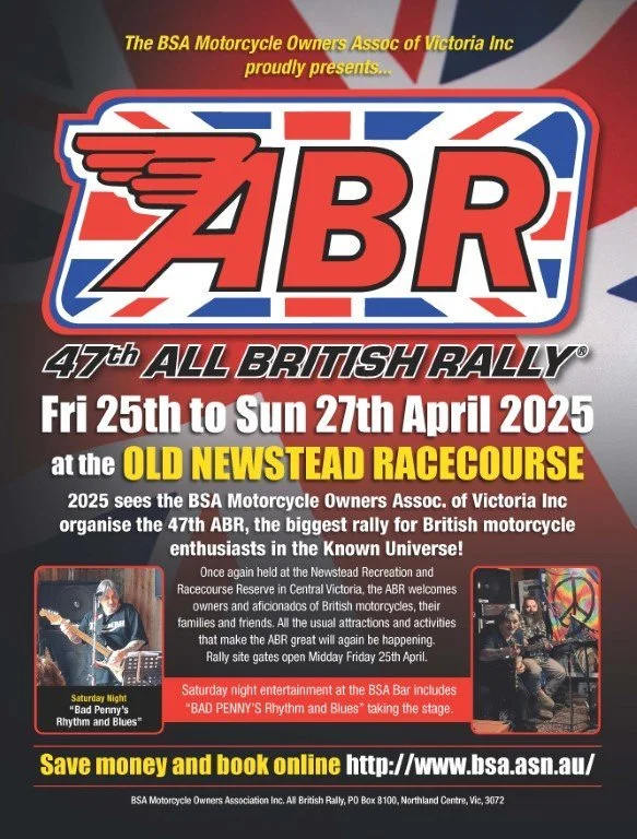 All British Rally - Motorcycles — AOMC
