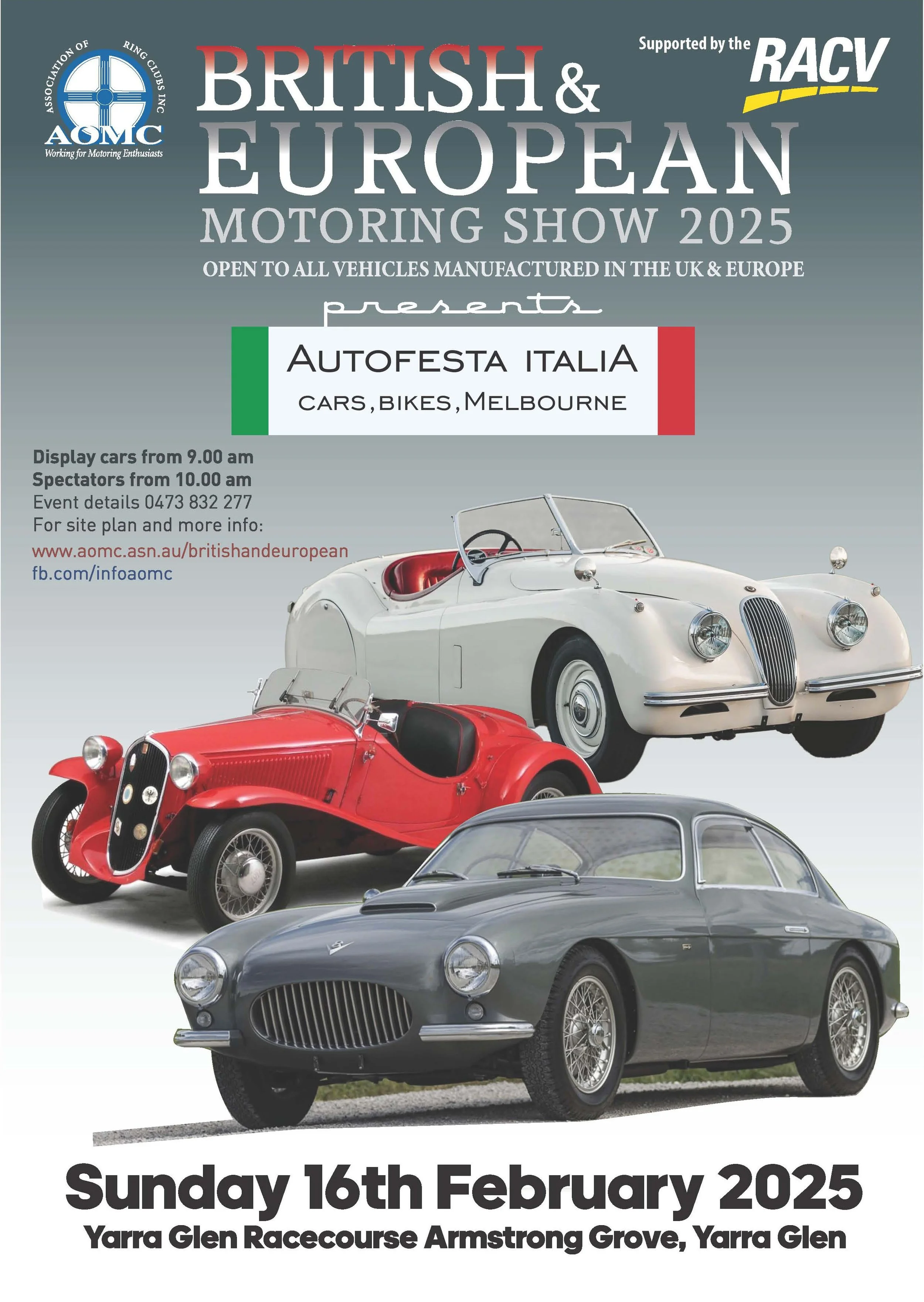 RACV British &amp; European Motoring Show 2025