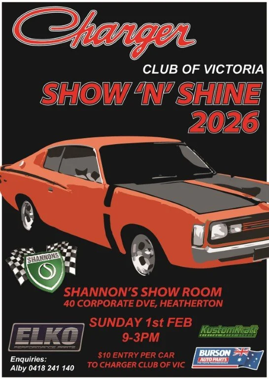 Charger Club of Victoria Show & Shine