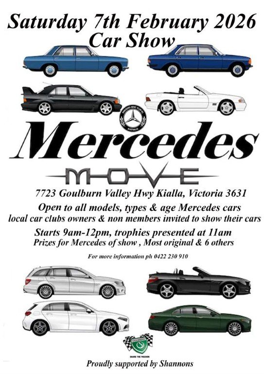 Mercedes Car Show at MOVE