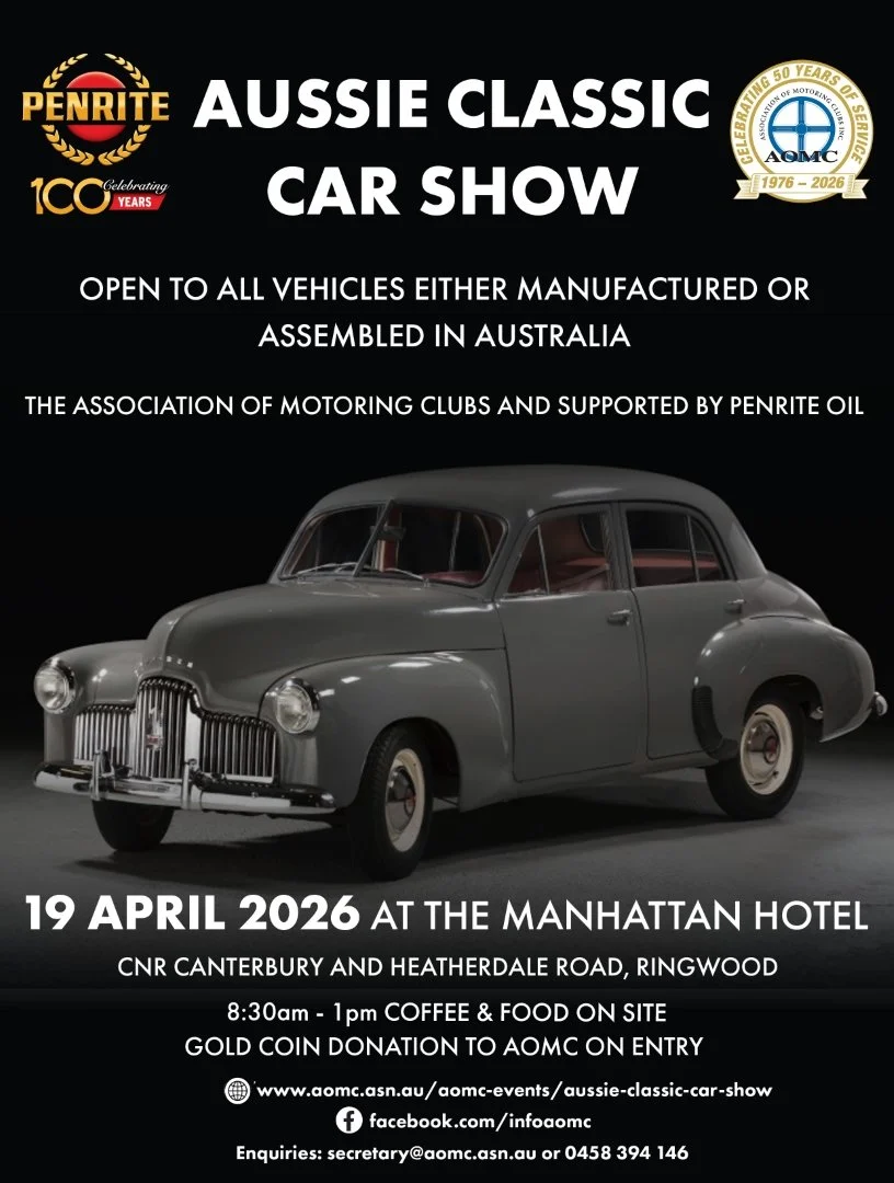 AOMC Aussie Classic Car Show