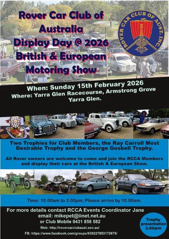Rover Display Day