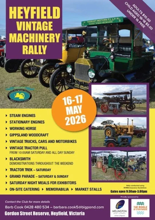 Heyfield Vintage Machinery Rally