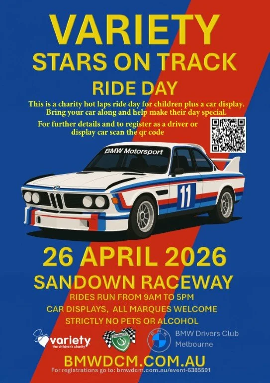 Variety Stars on Track Ride Day