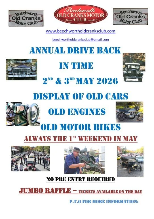 Beechworth Annual Drive Back in Time