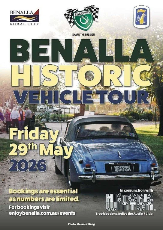 Benalla Historic Vehicle Tour