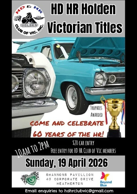 HD HR Holden Victorian Titles