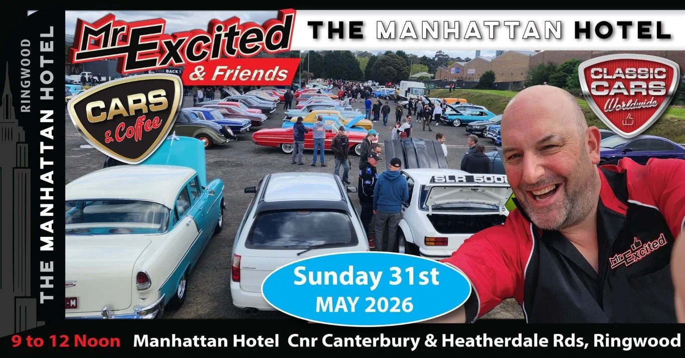 Cars & Coffee - Mr. Excited & Friends