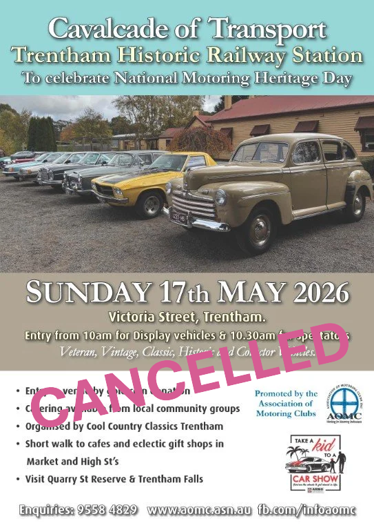Cavalcade of Transport - Trentham (CANCELLED)