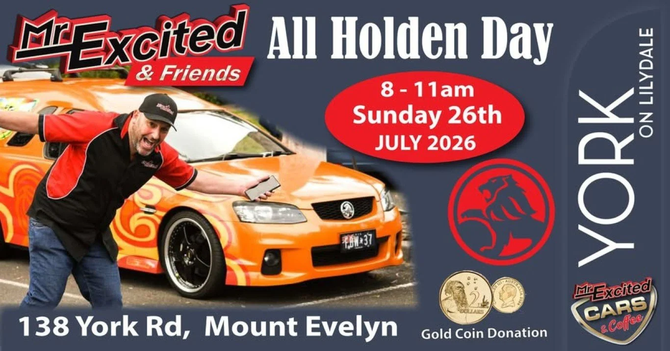 Mr Excited - All Holden Day