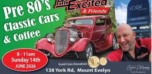 Mr Excited - Pre 80's Classic Cars &amp; Coffee