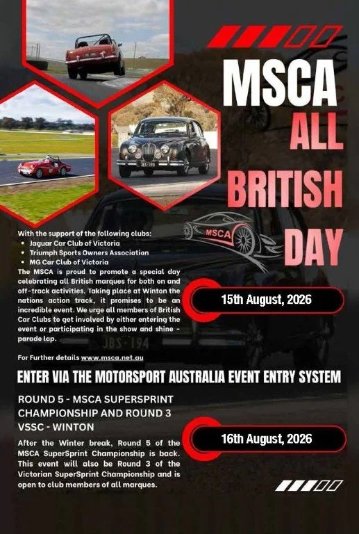 MSCA All British day