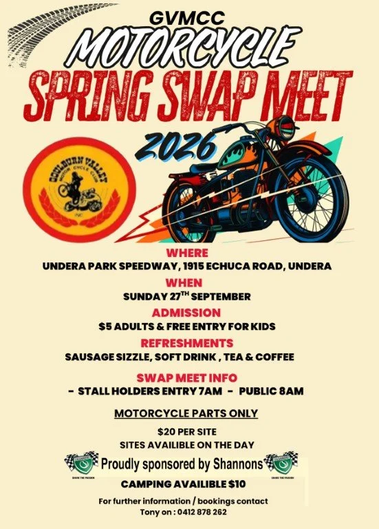 Motorcycle Spring Swap Meet