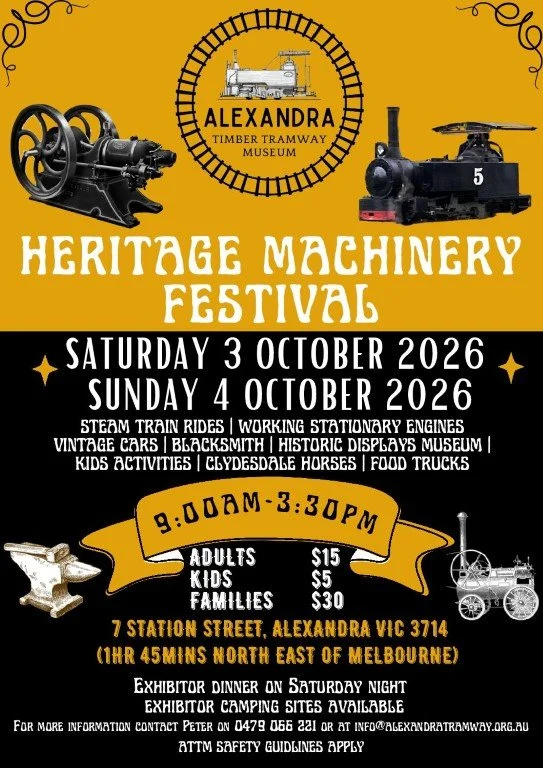 Heritage Machinery Festival - Alexandra
