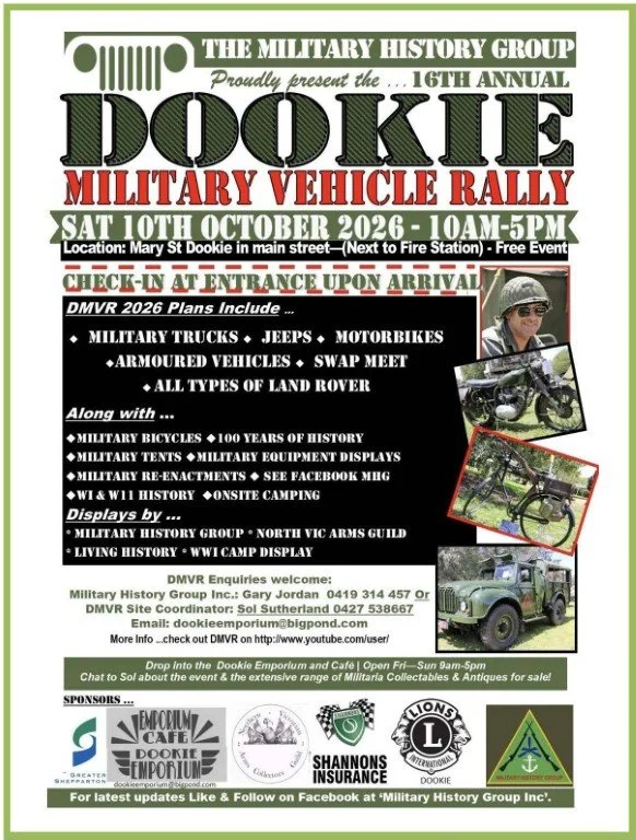 Dookie Military Vehicle Rally