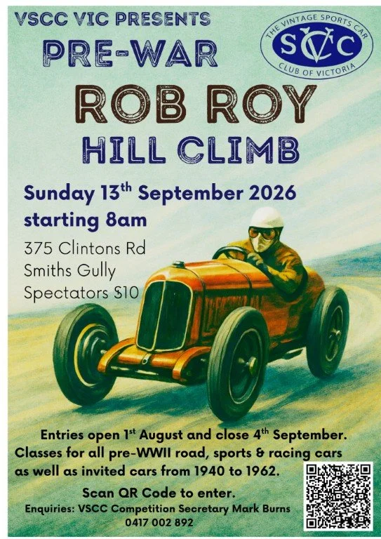Rob Roy Pre-War Hill Climb