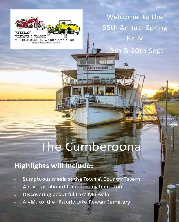 Annual Spring Rally - Wangaratta