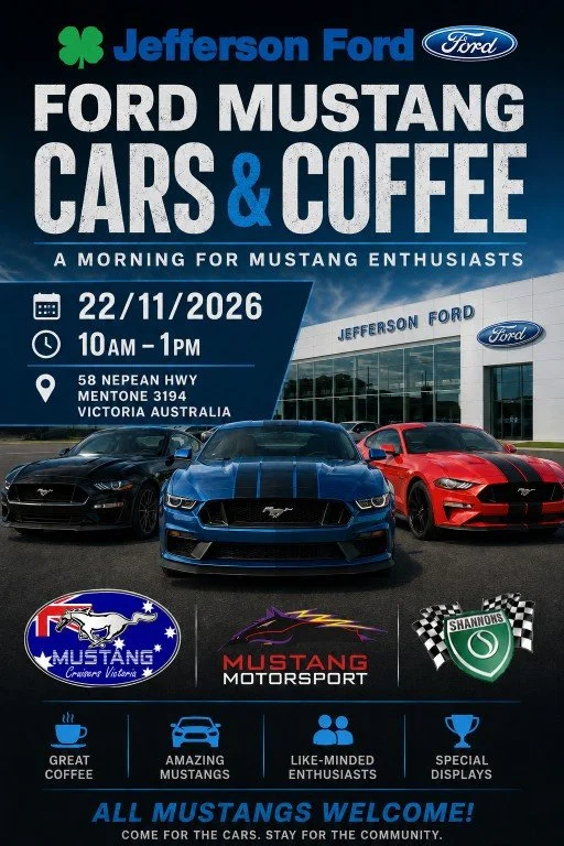 Ford Mustang Cars & Coffee