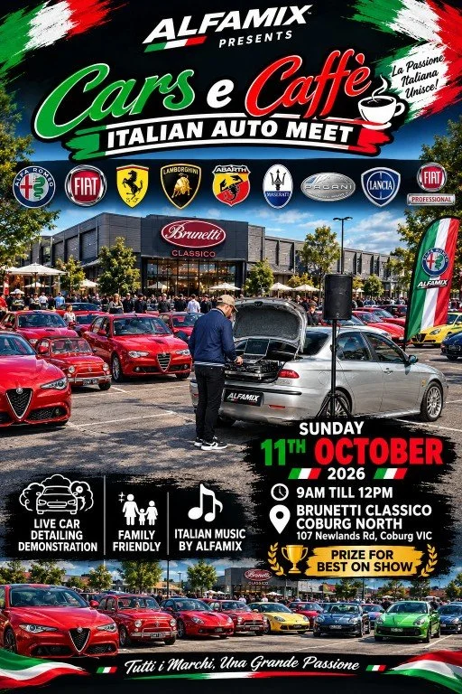 Cars e Caffe - Italian Auto Meet