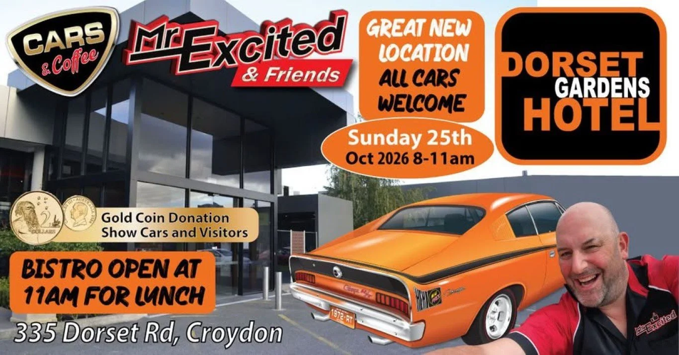 Mr Excited - Cars & Coffee