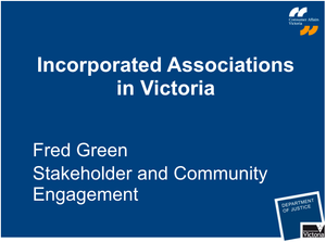 Incorporation Issues