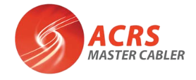 ACRS logo, Registered Master Cabler.