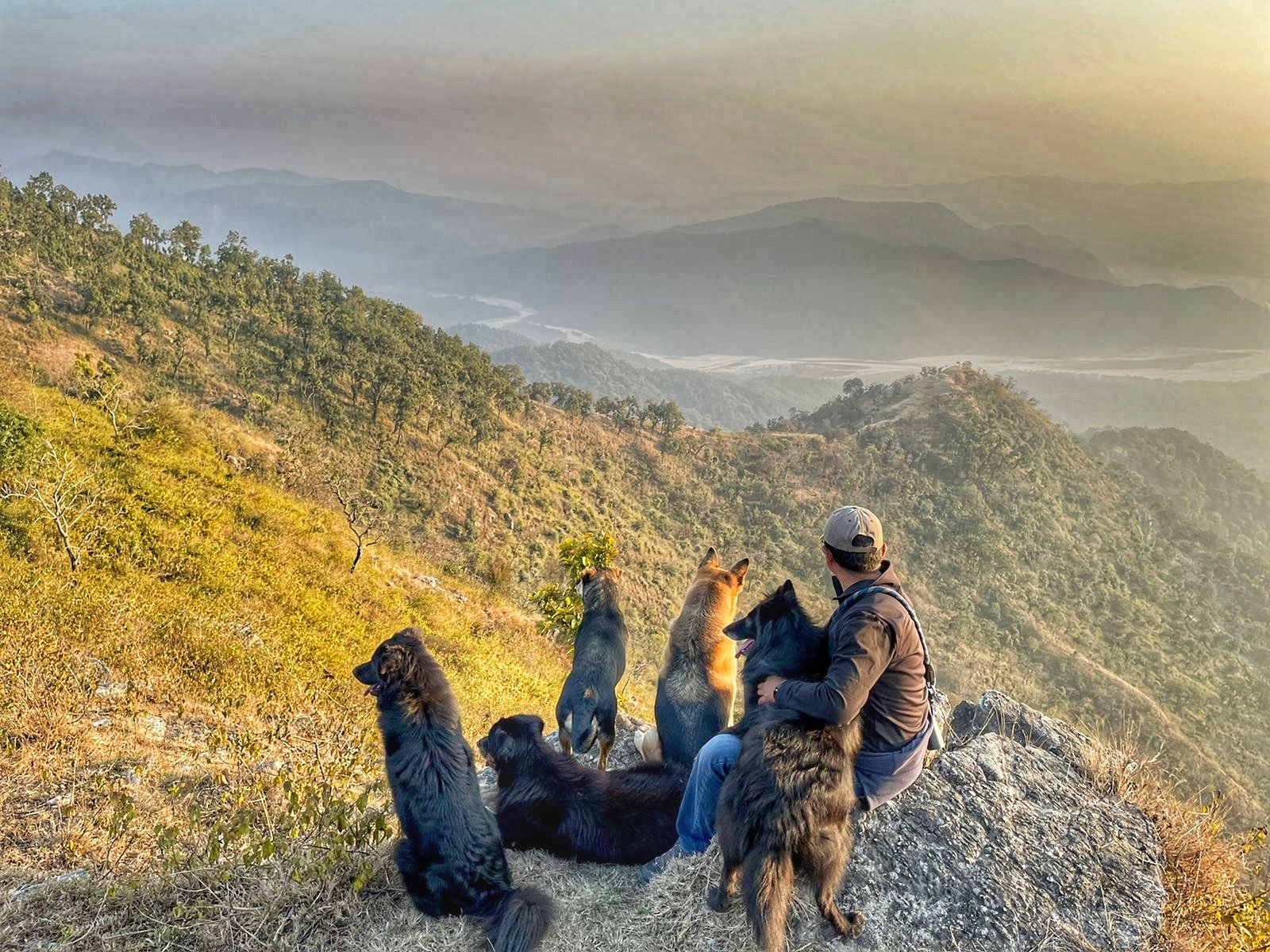 View from Chir Choti, near Tanhau