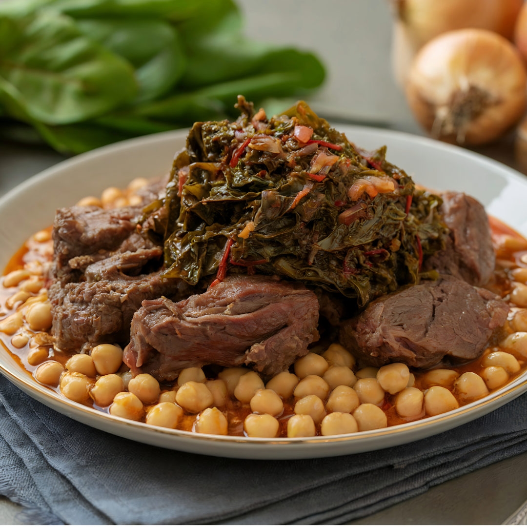 Chickpea Chard Pork