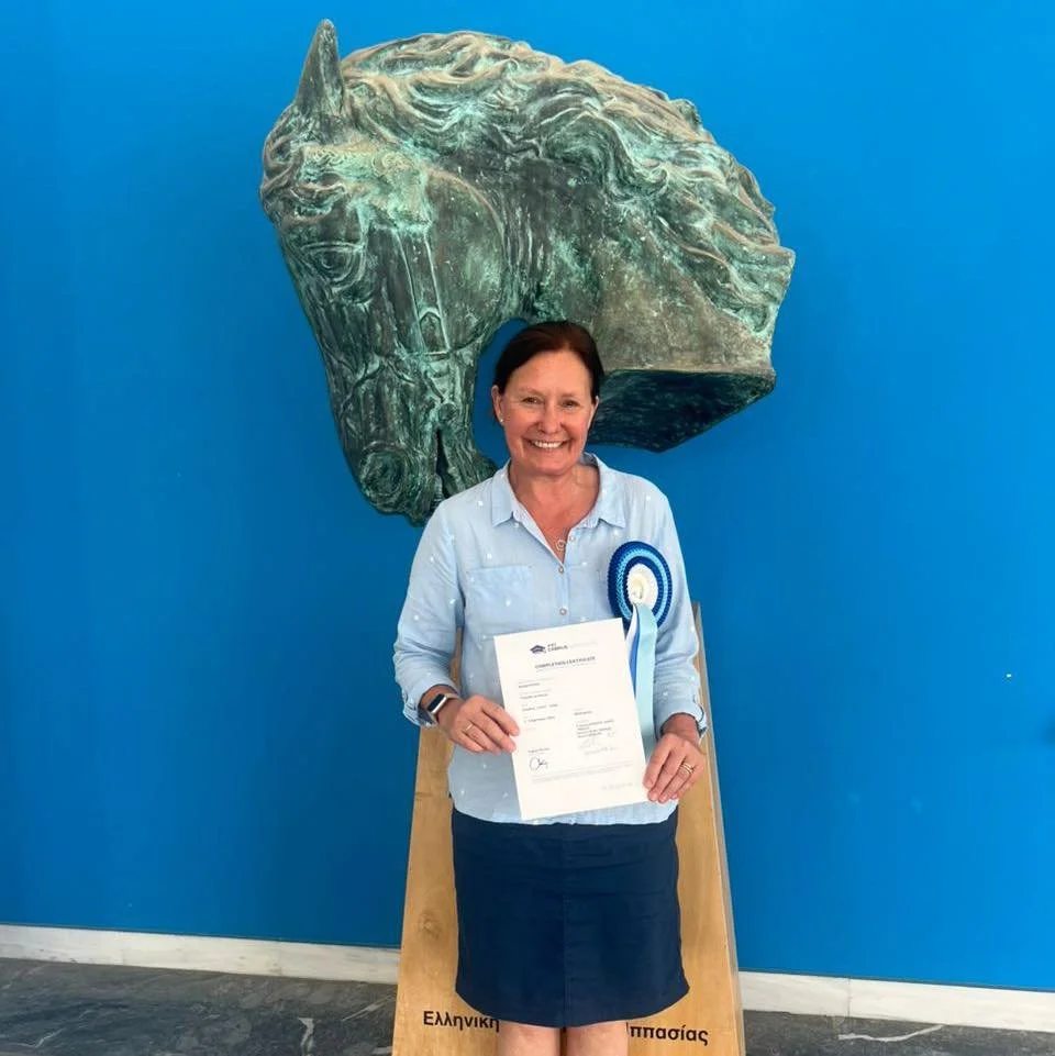 A huge congratulations to Sandy Davies for passing her FEI Judge Level 1 in Show Jumping! Such a valuable addition to our HSB Officials 🥂🍾