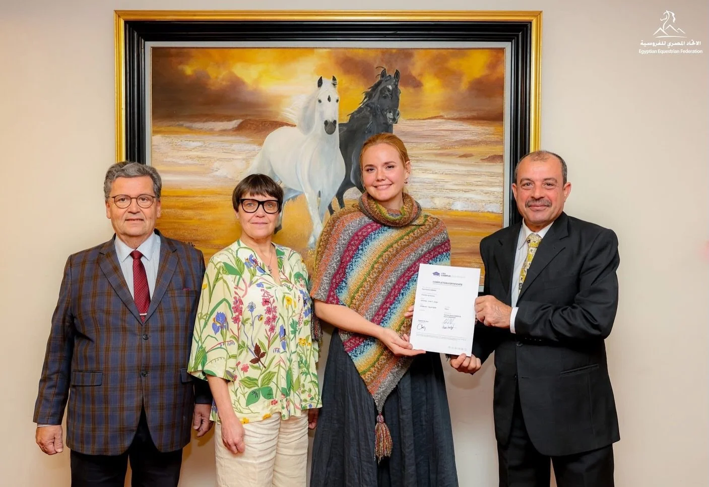 Congratulations to Kya Bergh for completing her FEI level 1 Showjumping Judges Qualification! 🏆